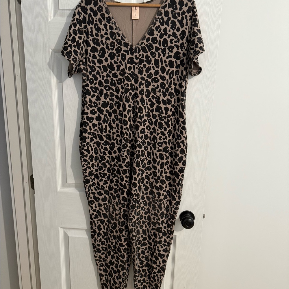 Smash + Tess Animal Print Jumpsuit